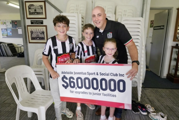 Adelaide City Football Club concept render